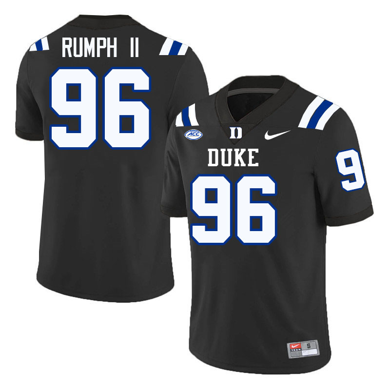 Chris Rumph II Duke Jersey,Duke Blue Devils #96 Chris Rumph II Jersey Youth College-Black